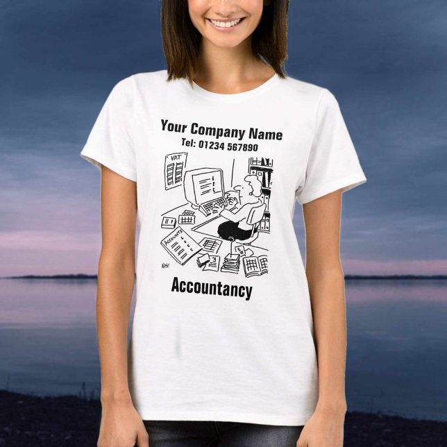 Personal Accountant or Small Accountancy Business. T-Shirt (Creator Uploaded)