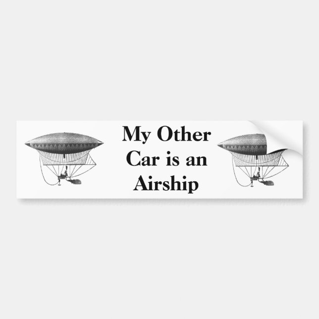 Personal Airship Bumper Sticker (Front)