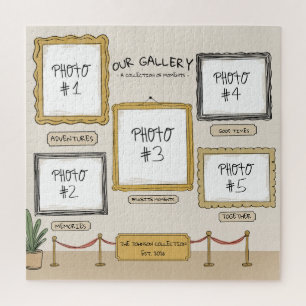 Personal Art Gallery Custom Photo Puzzle
