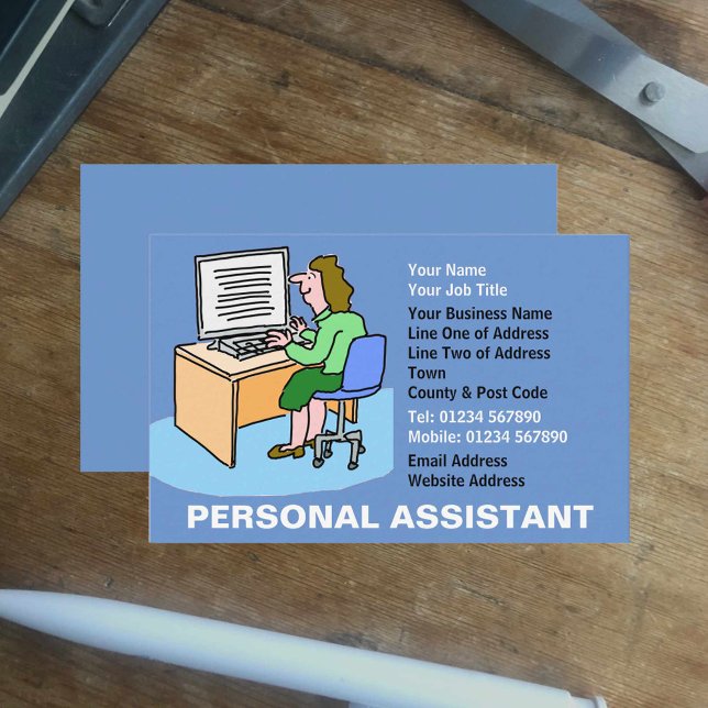 Personal Assistant Business Card (Creator Uploaded)