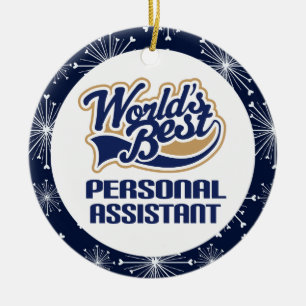 Personal Assistant Gift Christmas Keepsake Ceramic Tree Decoration