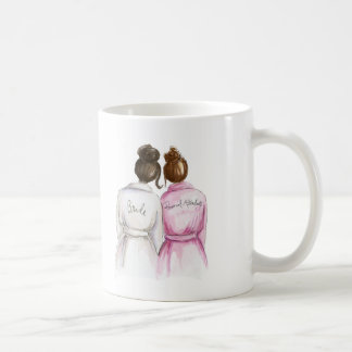 Personal Attendant? Dk Br Bun Bride Auburn Maid Coffee Mug