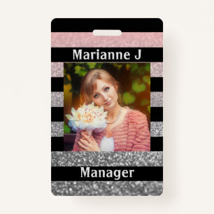 Personal badge, professional ID badge