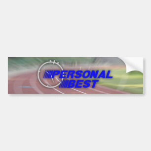 Personal Best Bumper Sticker