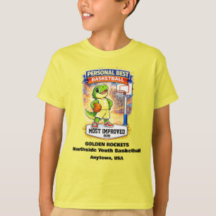 Personal Best Youth Basketball – Custom Kids Award T-Shirt