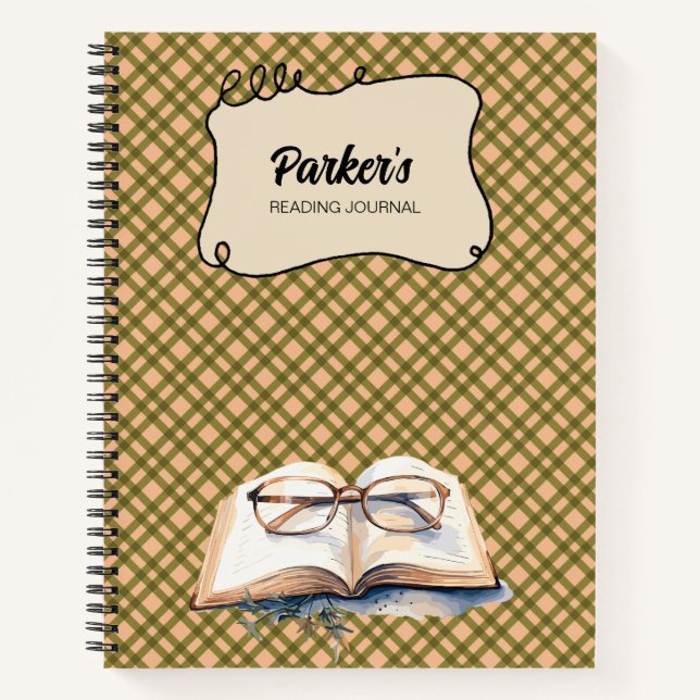 Personal Book Reading Journal (Front)