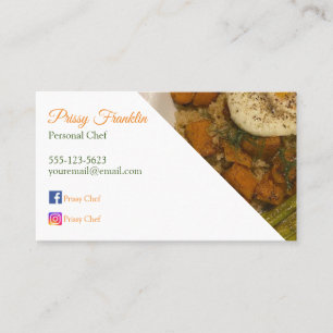 Personal Chef Business Card
