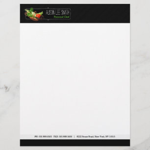 Personal Chef/catering Service/Cook service Custom Letterhead