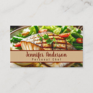 Personal Chef Sous Chef Restaurant Business Card