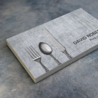 Personal Chef Vintage Silverware Catering Metal