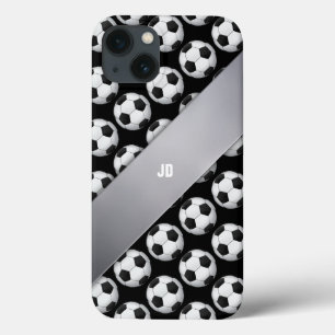 Personal Classic Soccer Football Sport Pattern iPhone 13 Case