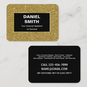 Personal Concierge Business Card