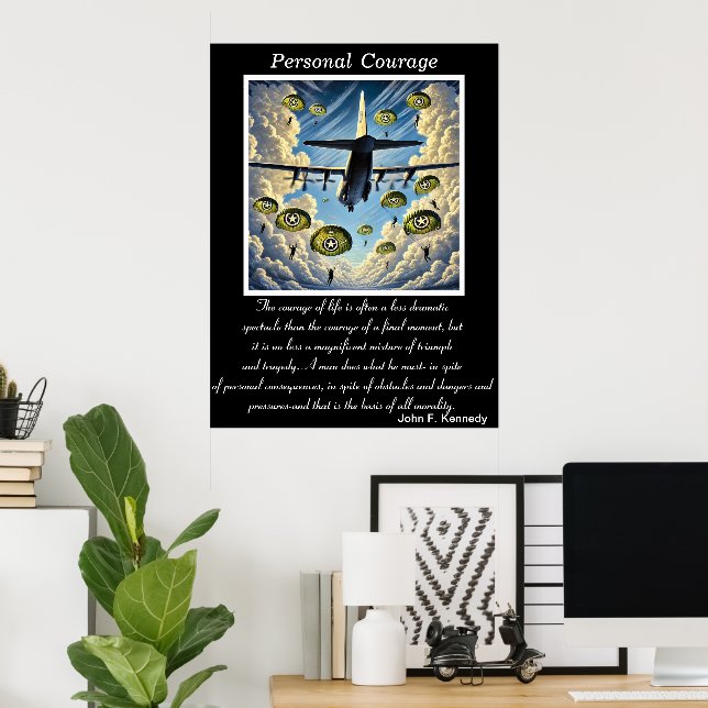 Personal Courage: Skyward Angels Poster (Home Office)