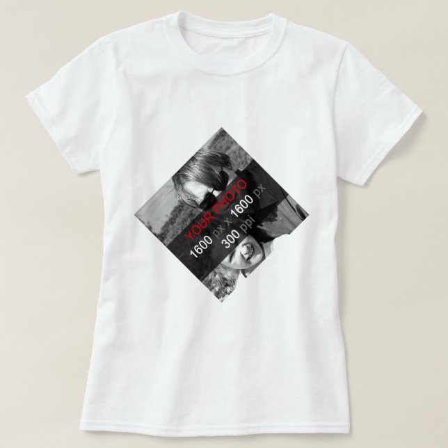 Personal Creations Diagonal T-Shirt (Design Front)