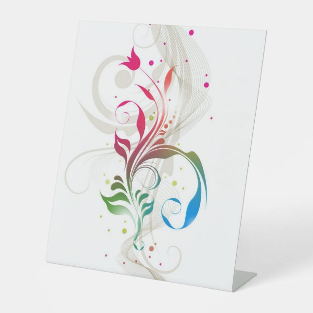 Personal Design Displays Pedestal Sign (Front)