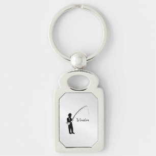 Personal Fishing Key Ring