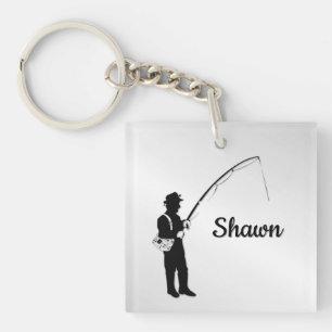 Personal Fishing Key Ring