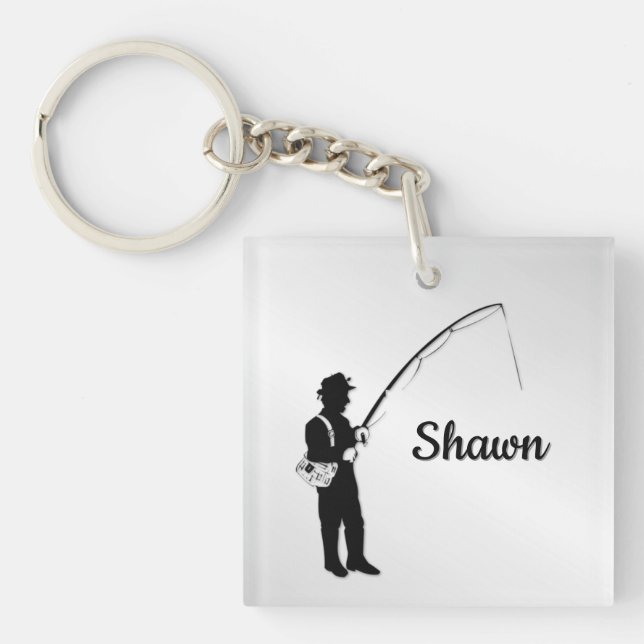 Personal Fishing Key Ring (Front)