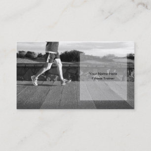 Personal Fitness Trainer Business Card Template