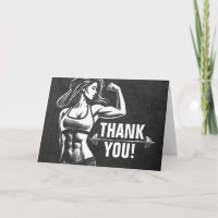 Personal Fitness Trainer Gym Instructor Thank You