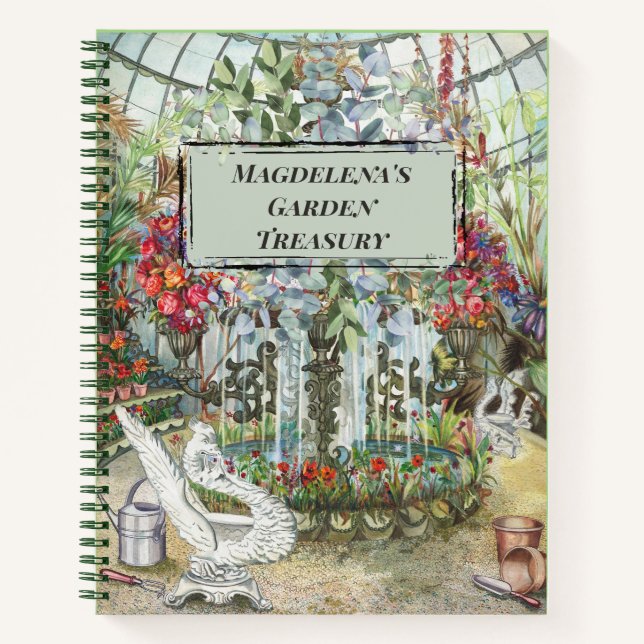 Personal Garden Planner Plant Organiser | Notebook (Front)