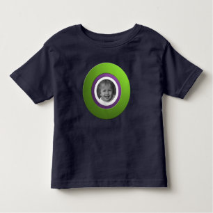 Personal Green Ring with Custom Photo Toddler T-Shirt