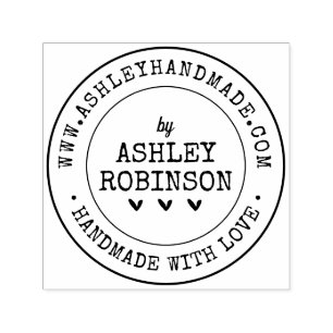 Personal Handmade With Love Self-inking Stamp