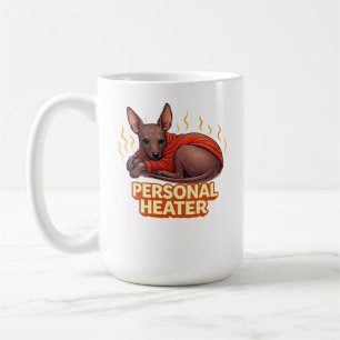 Personal Heater Xoloitzcuintli Coffee Mug