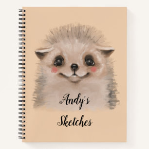 Personal Hedgehog Sketch Notebook