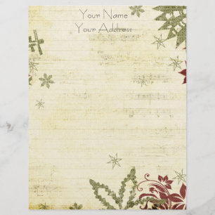 personal Holiday letterhead