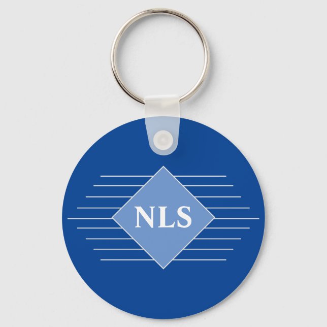 Personal Initials of Gift Recipient Key Ring (Front)