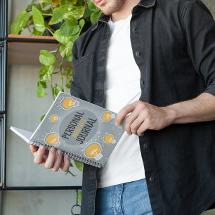 Personal Insights Journal Lightbulb Notebook