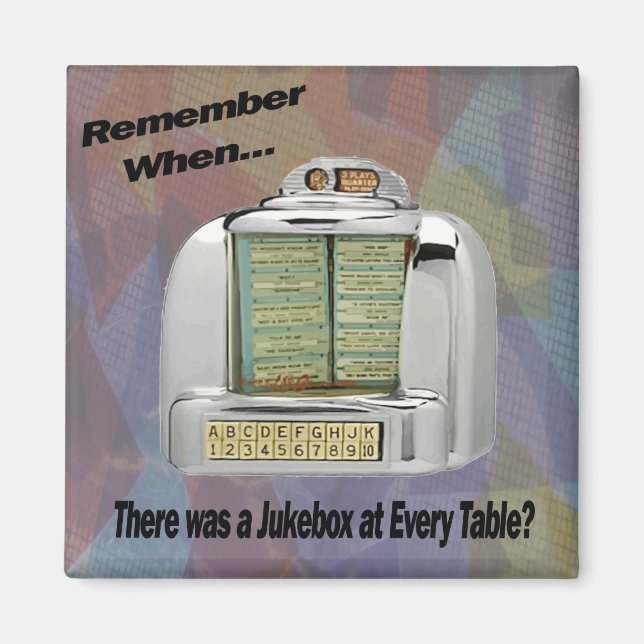 Personal Jukebox Magnet (Front)