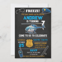 Personal Kids' Cop Policeman Birthday Party