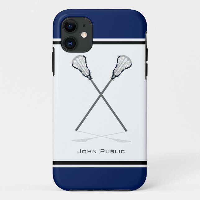 Personal Lacrosse iPhone 5/5S Case (Back)