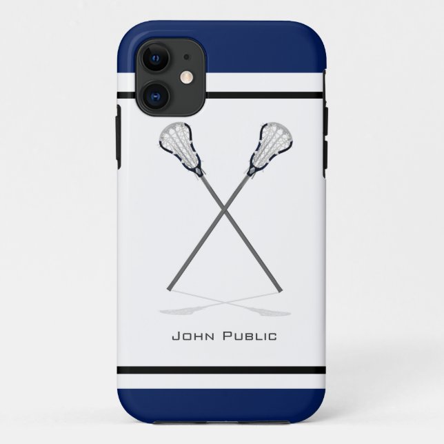 Personal Lacrosse iPhone 5/5S Tough Xtreme Case (Back)