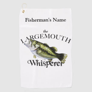 Personal Largemouth Whisperer Light Fishing Towel