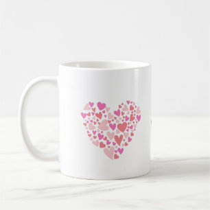 Personal Name with hearts Coffee Mug