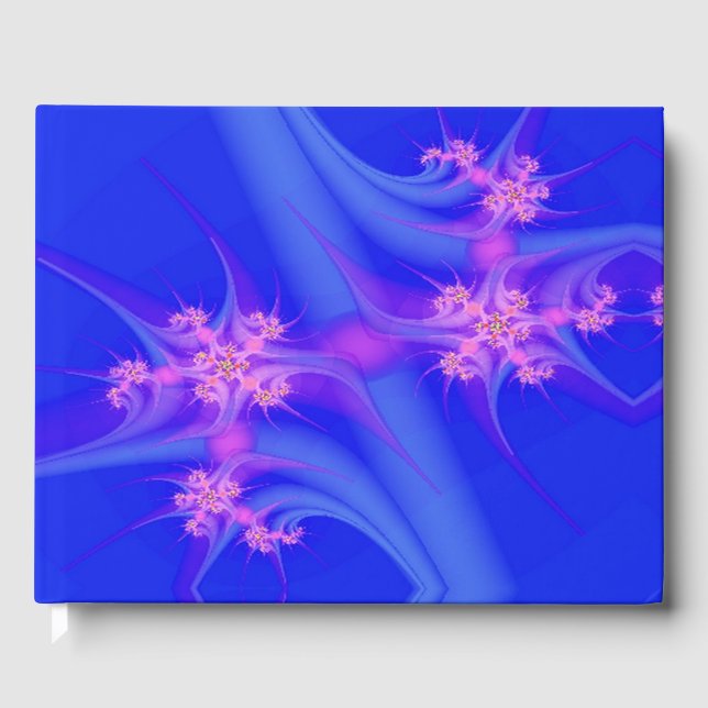 Personal Periwinkle Pleasure  Guest Book (Front)