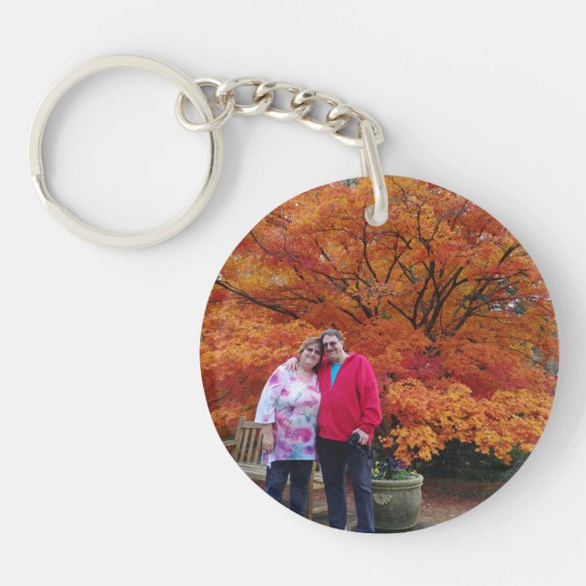Personal Photo Memories Keychains (Front)