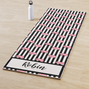 Personal Pink Elephants Pattern for her #2 Yoga Mat