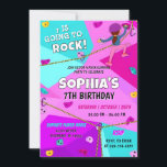 Personal Pink Rock Climbing Birthday Invitation<br><div class="desc">Personal Pink Rock Climbing Birthday Invitation! Perfect for the adventurous birthday girl, this invitation combines vibrant pink accents with fun rock-climbing graphics to set the stage for an exciting celebration. Whether it's at a climbing gym or an outdoor adventure spot, this customisable invitation adds a bold and personal touch to...</div>