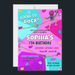 Personal Pink Rock Climbing Birthday Invitation<br><div class="desc">Personal Pink Rock Climbing Birthday Invitation! Perfect for the adventurous birthday girl, this invitation combines vibrant pink accents with fun rock-climbing graphics to set the stage for an exciting celebration. Whether it's at a climbing gym or an outdoor adventure spot, this customisable invitation adds a bold and personal touch to...</div>