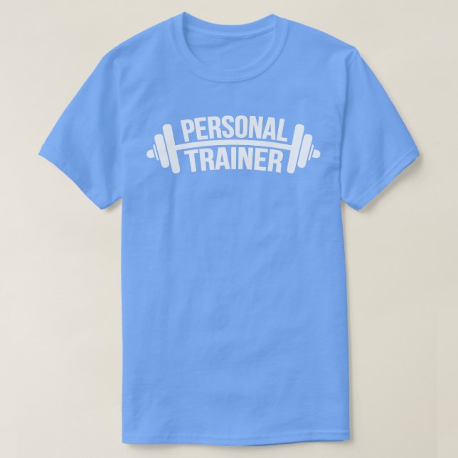 Personal rainer Barbell Personal raining Long Slee T-Shirt (Design Front)
