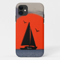 Personal Sailboat Name on Boat