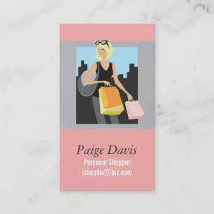 Personal Shopper Business Cards