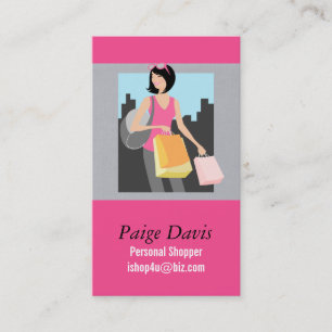 Personal Shopper Business Cards