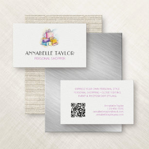 Personal Shopper Fashion Business Card