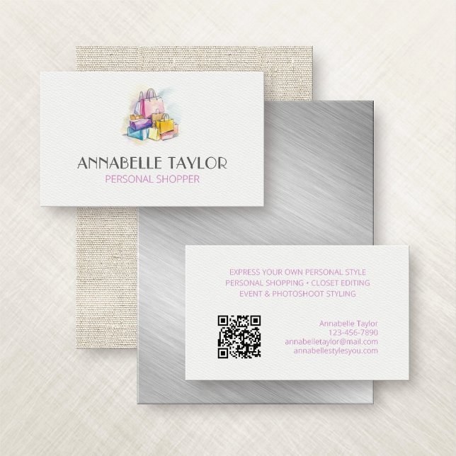 Personal Shopper Fashion Business Card (Creator Uploaded)