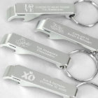 Personal Silver Aluminium Keychain Bottle Opener
